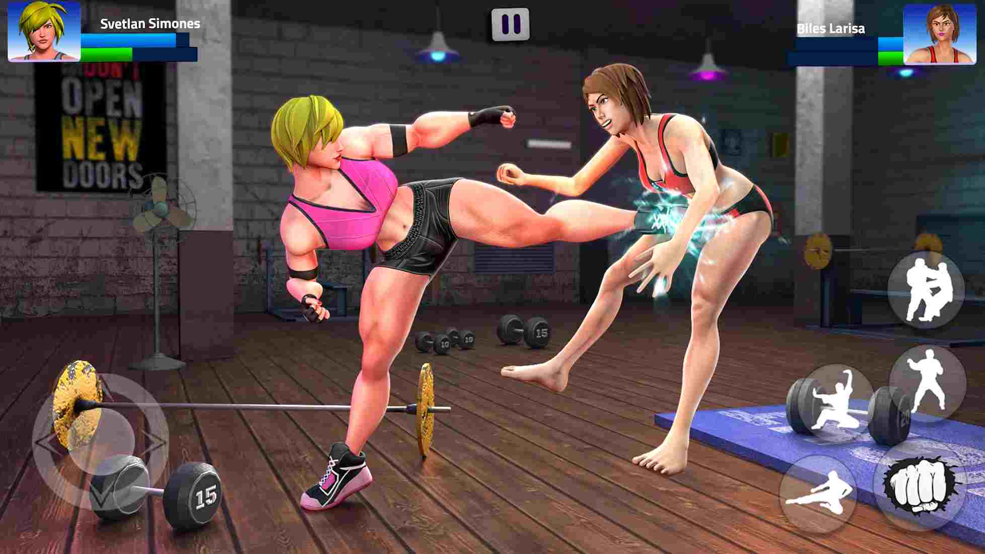 Download Bodybuilder GYM Fighting Game 
